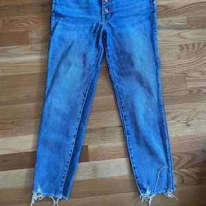 Madewell 10” High Rise Skinny Jeans